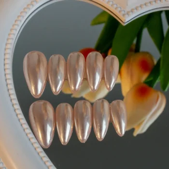 Pearl Medium Nails