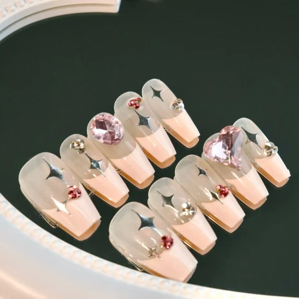 Sparkle Long Nails