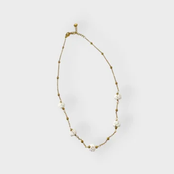 Pearl Banquet Gold Necklace