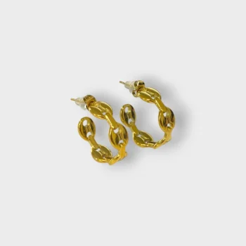 Looped Gold Earrings
