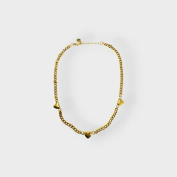 Unchanging Heart Gold Necklace