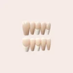 Ivory French Long Nails