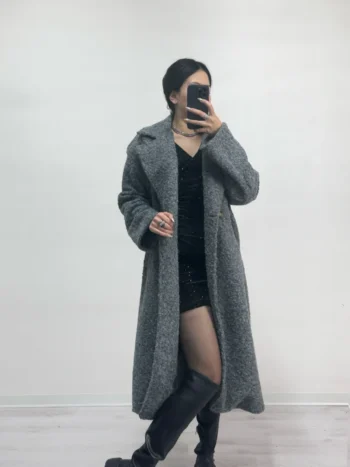 Grey Teddy Coat