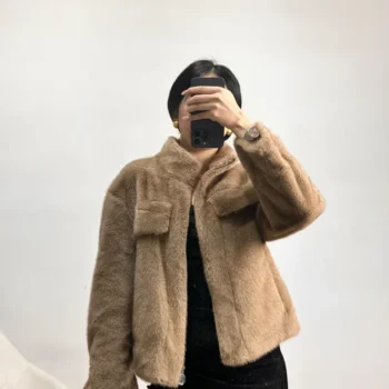 Brown Plush Jacket