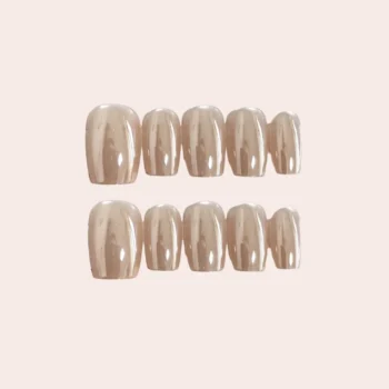 Pearl Short Nails